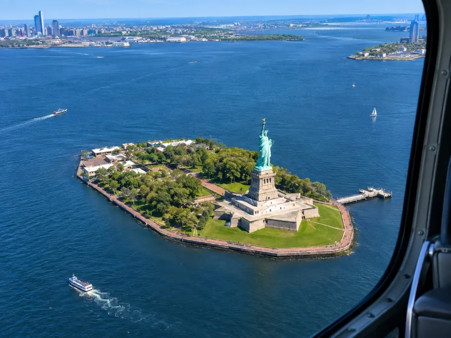Tour en helicóptero por NYC: Estatua de la Libertad y horizonte